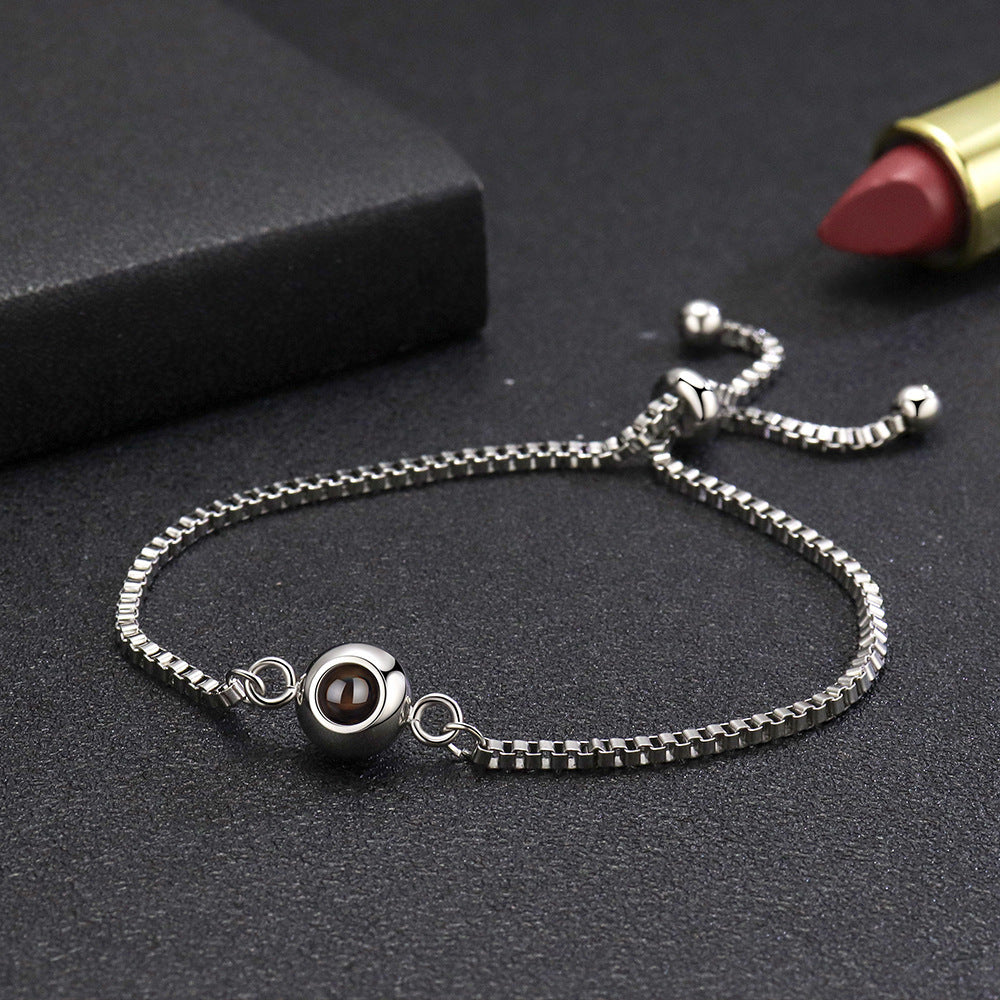 (*Autumn Sale*) Personalized Custom Photo Projection Bracelet