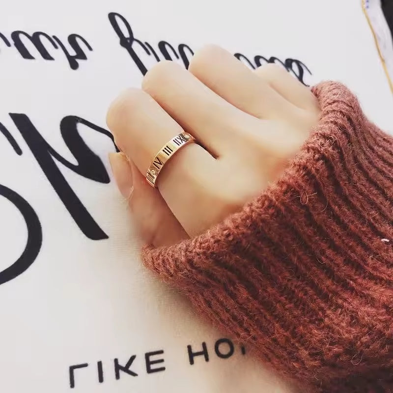 Sofia Roman Numeral Ring