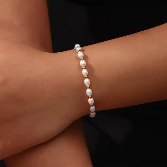 (*Autumn Sale*) Avora Pearl Bracelet