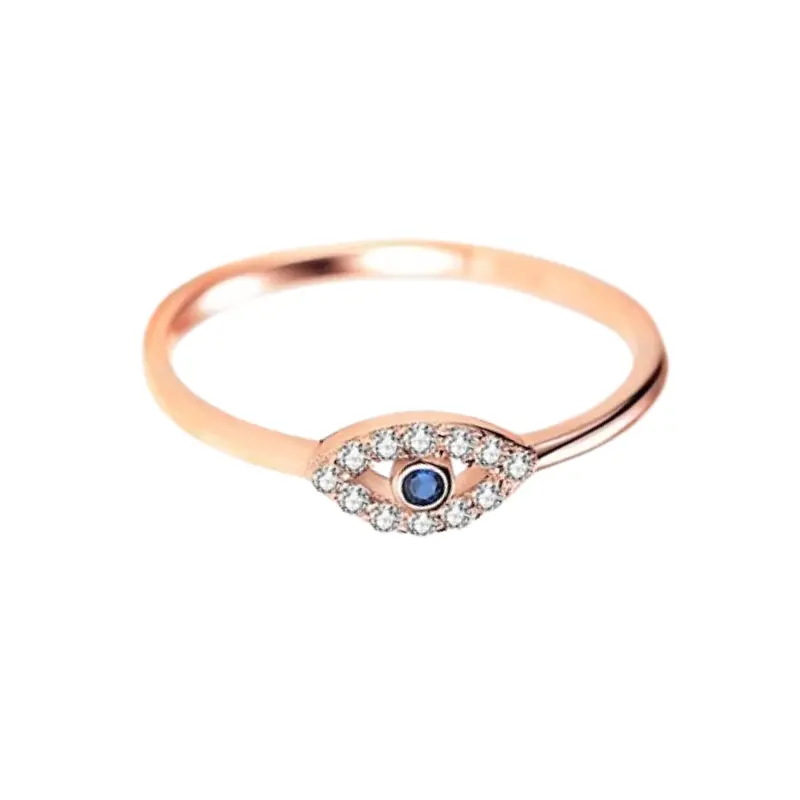 (*Autumn Sale*) Petite Evil Eye Ring