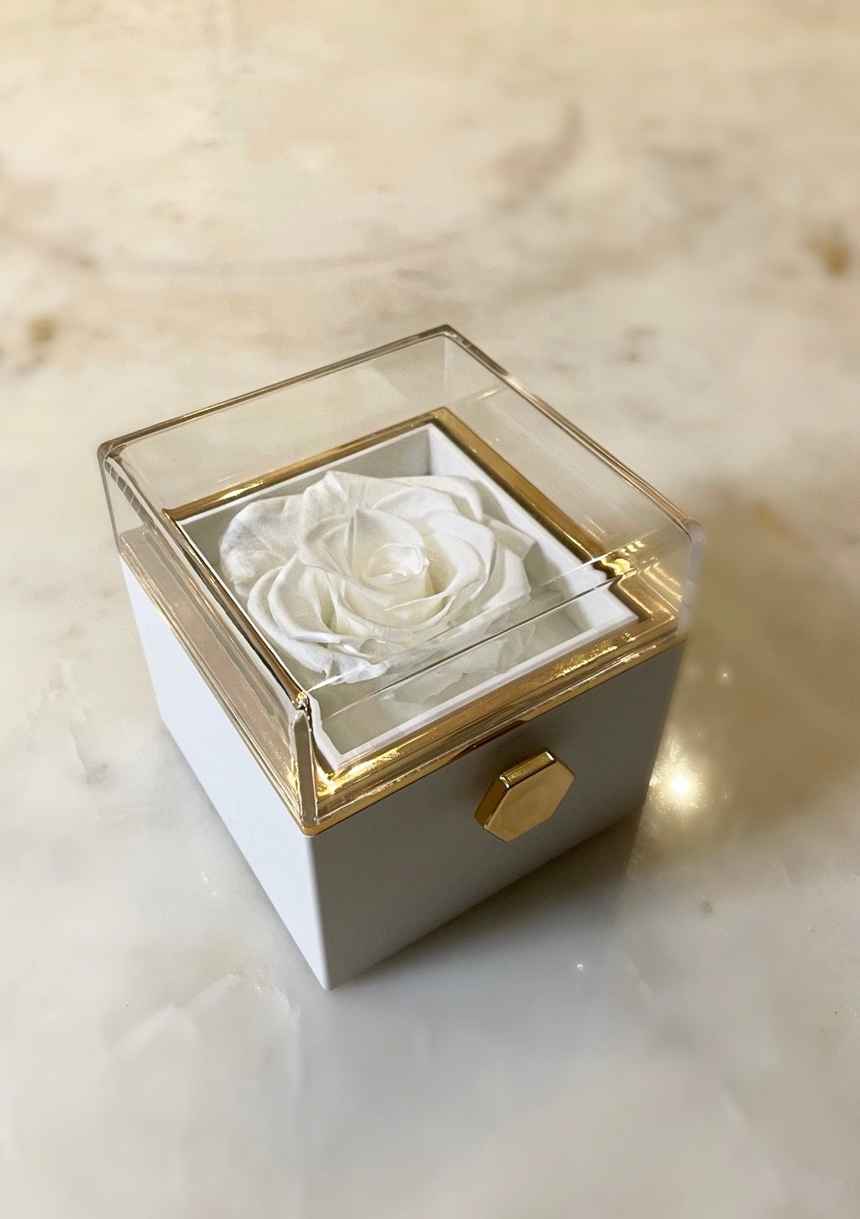(*Autumn Sale*) Eternal Rose Box Set W/ Engraved Necklace & Eternal Rose