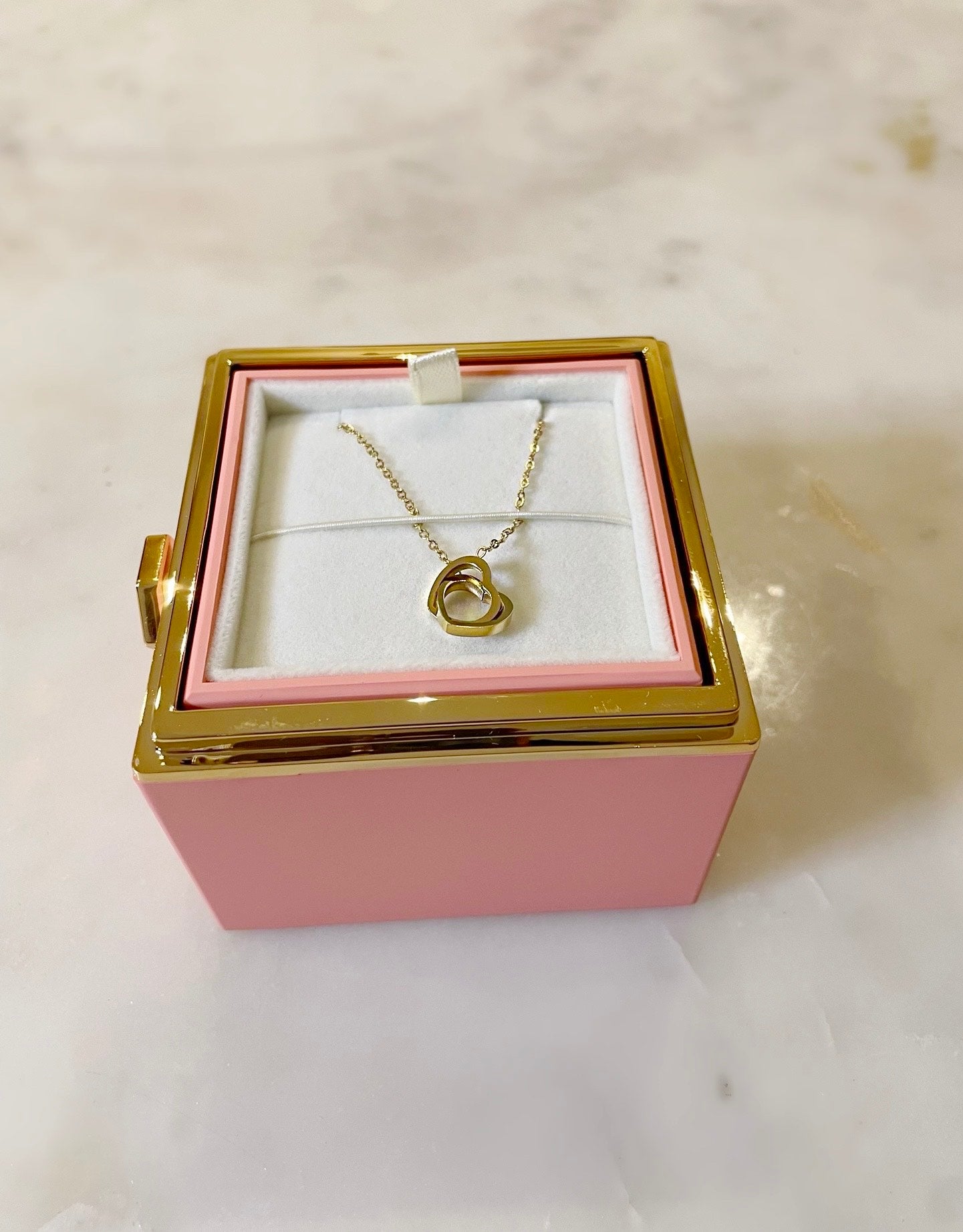 (*Autumn Sale*) Eternal Rose Box Set W/ Engraved Necklace & Eternal Rose