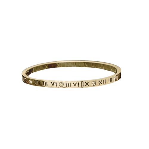 Sofia Roman Numeral Bangle