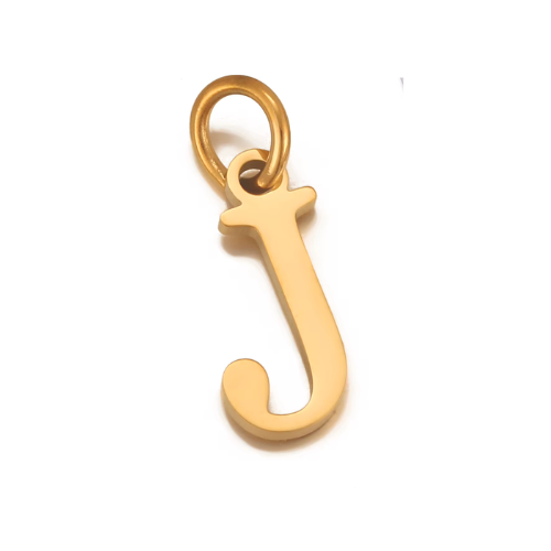 Initial pendant (Gold)