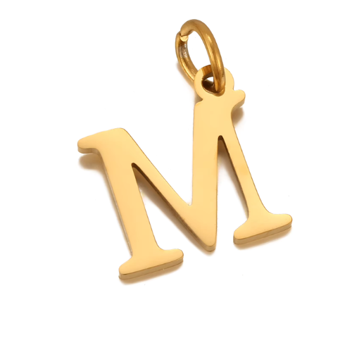 Initial pendant (Gold)