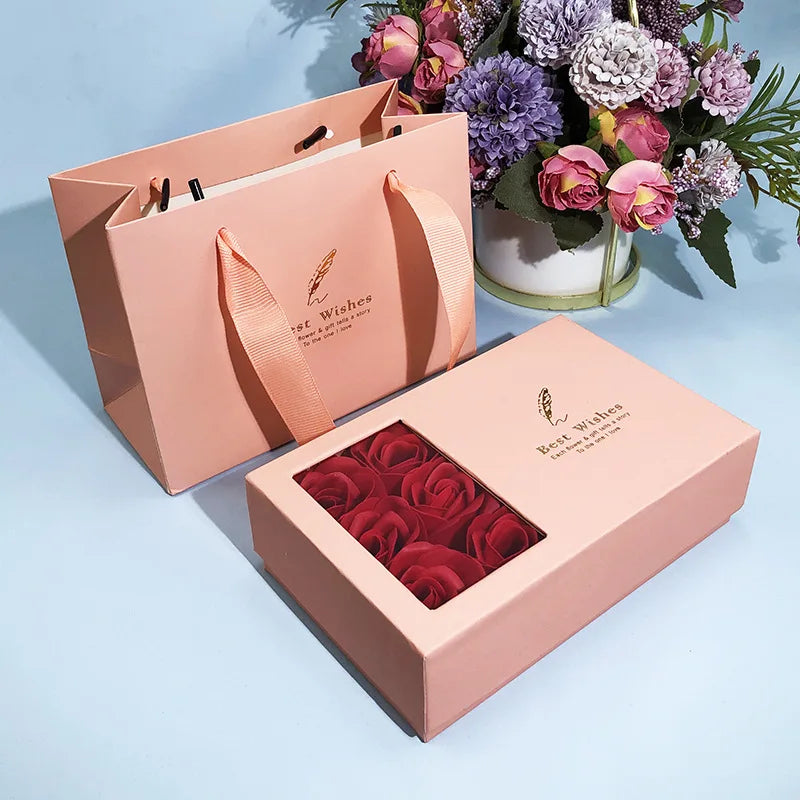 Jewellery Gift Box With Eternal Roses