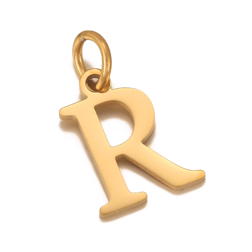 Initial pendant (Gold)
