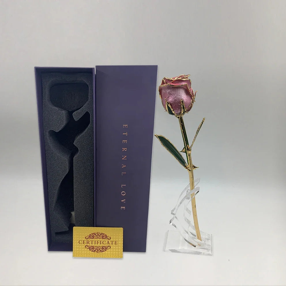 (*Spring Sale*) 24K Gold Dipped Tulip W/ Gift Box