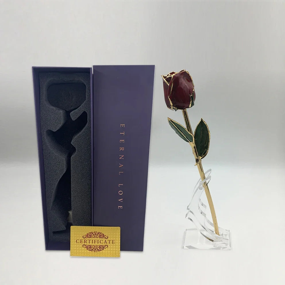(*Spring Sale*) 24K Gold Dipped Tulip W/ Gift Box