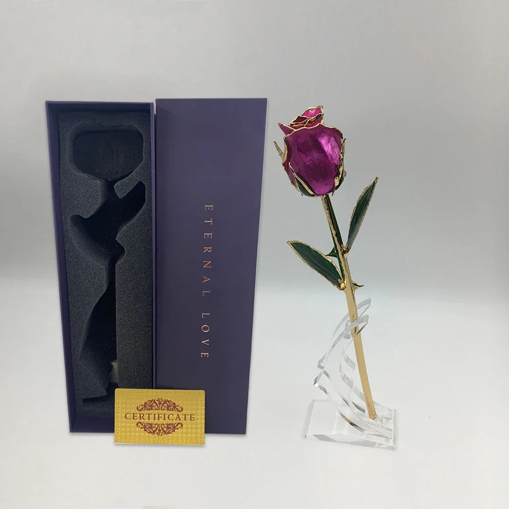 (*Spring Sale*) 24K Gold Dipped Tulip W/ Gift Box