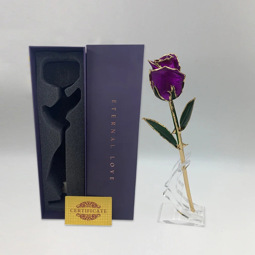 (*Spring Sale*) 24K Gold Dipped Tulip W/ Gift Box