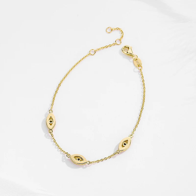 Deluxe Evil Eye Charm Bracelet