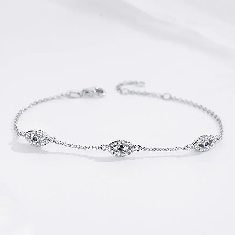 Deluxe Evil Eye Charm Bracelet