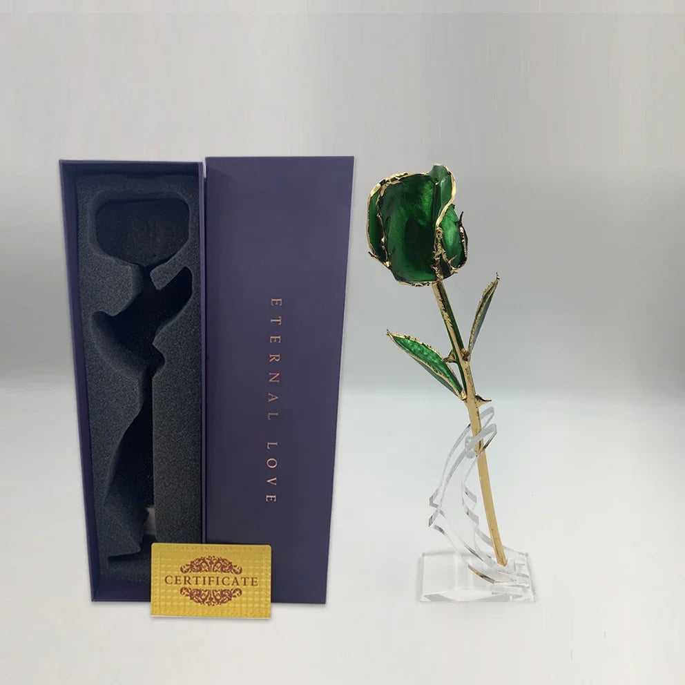 (*Spring Sale*) 24K Gold Dipped Tulip W/ Gift Box