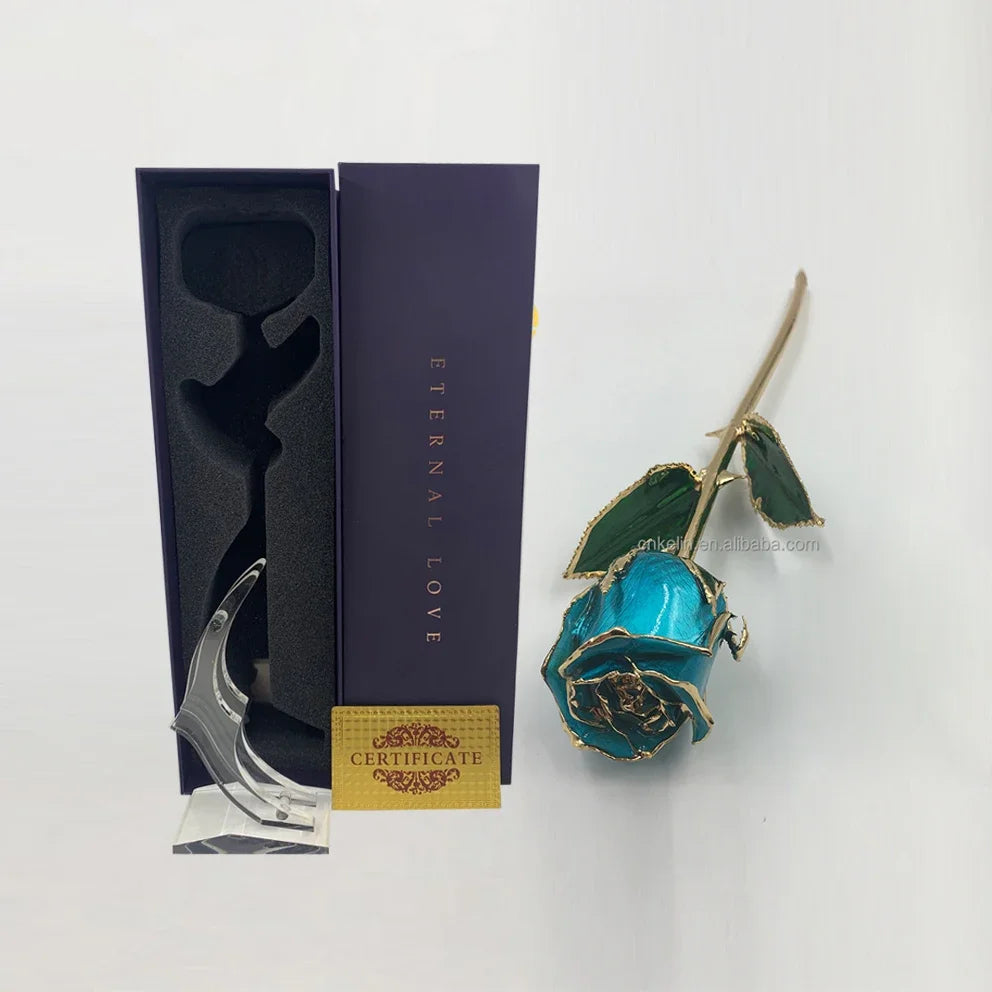 (*Spring Sale*) 24K Gold Dipped Tulip W/ Gift Box
