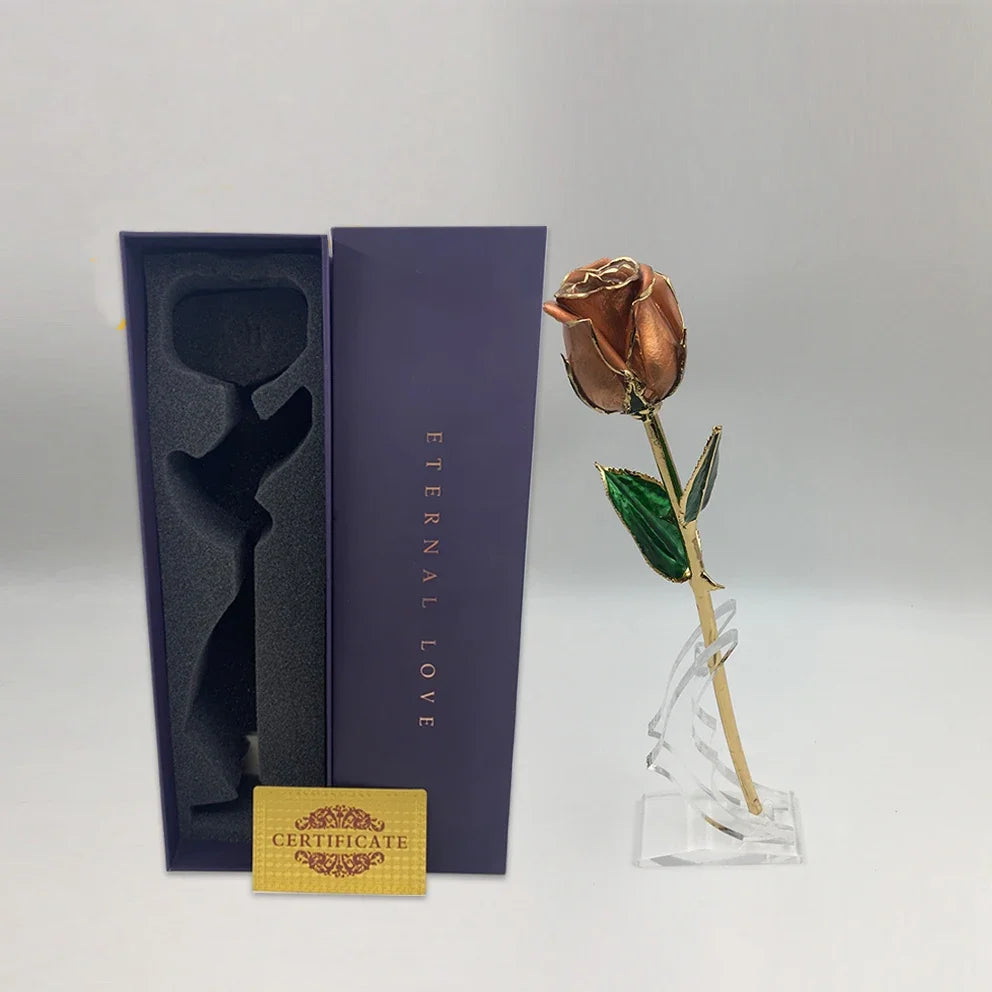 (*Spring Sale*) 24K Gold Dipped Tulip W/ Gift Box