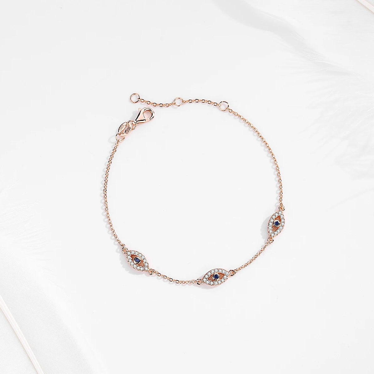 Deluxe Evil Eye Charm Bracelet