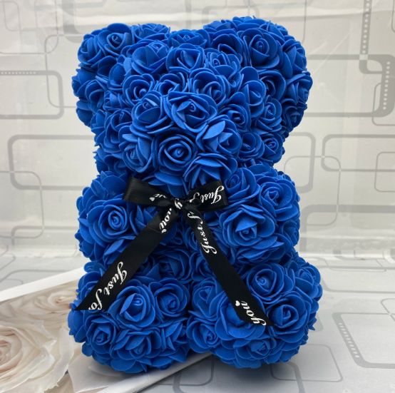 (*Autumn Sale*) Luxury Rose Bear With Gift Box 20cm