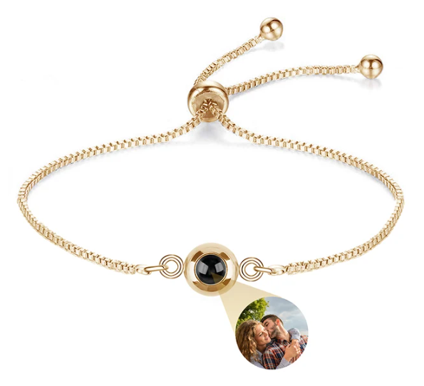 (*Autumn Sale*) Personalized Custom Photo Projection Bracelet