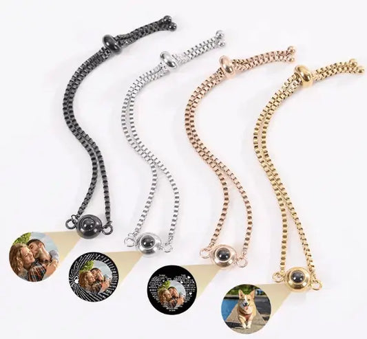 (*Autumn Sale*) Personalized Custom Photo Projection Bracelet