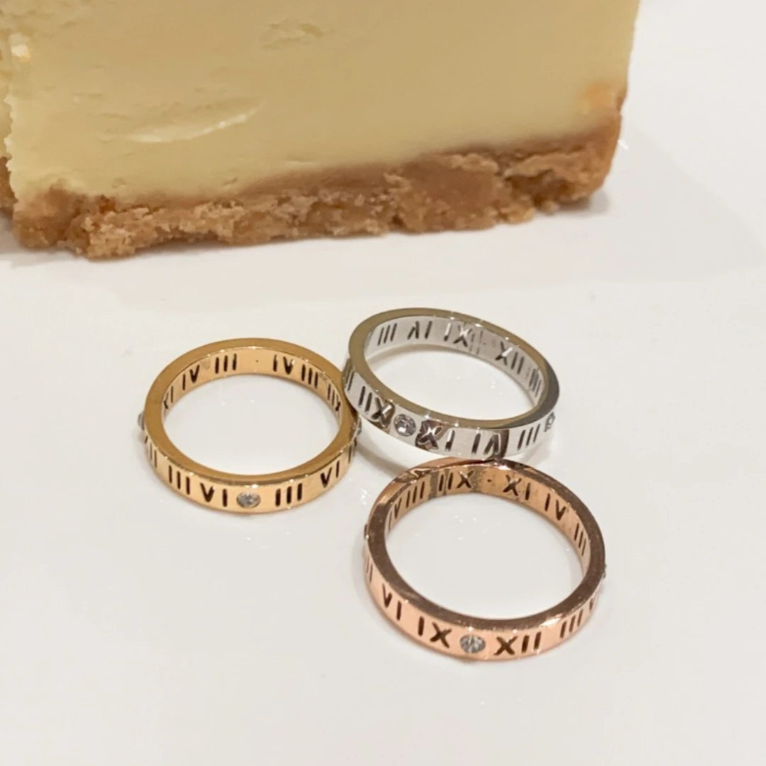 Sofia Roman Numeral Ring
