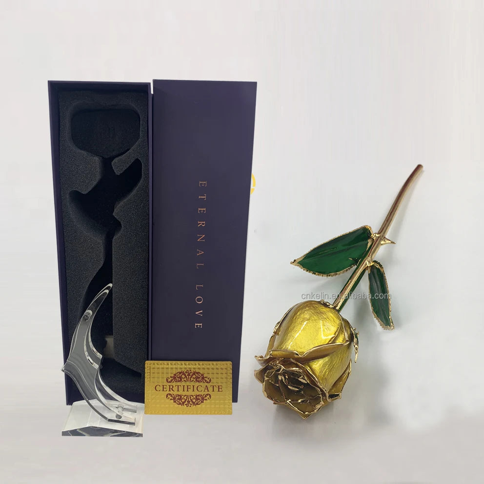 (*Spring Sale*) 24K Gold Dipped Tulip W/ Gift Box