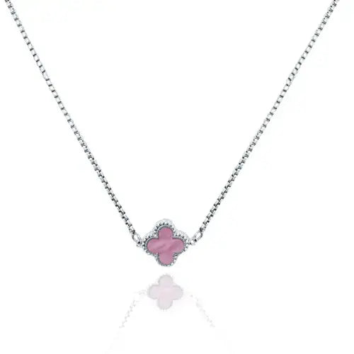 (*Autumn Sale*) Pearl Clover Necklace