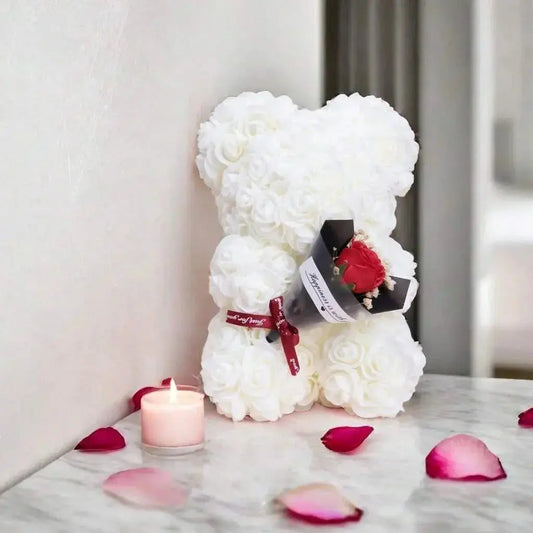 (*Autumn Sale*) Luxury Rose Bear With Flower BouquetĀ