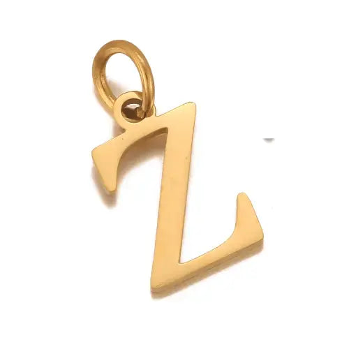Initial pendant (Gold)