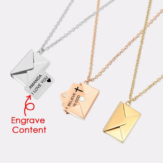 (*Autumn Sale*) Love Letter Personalized Necklace