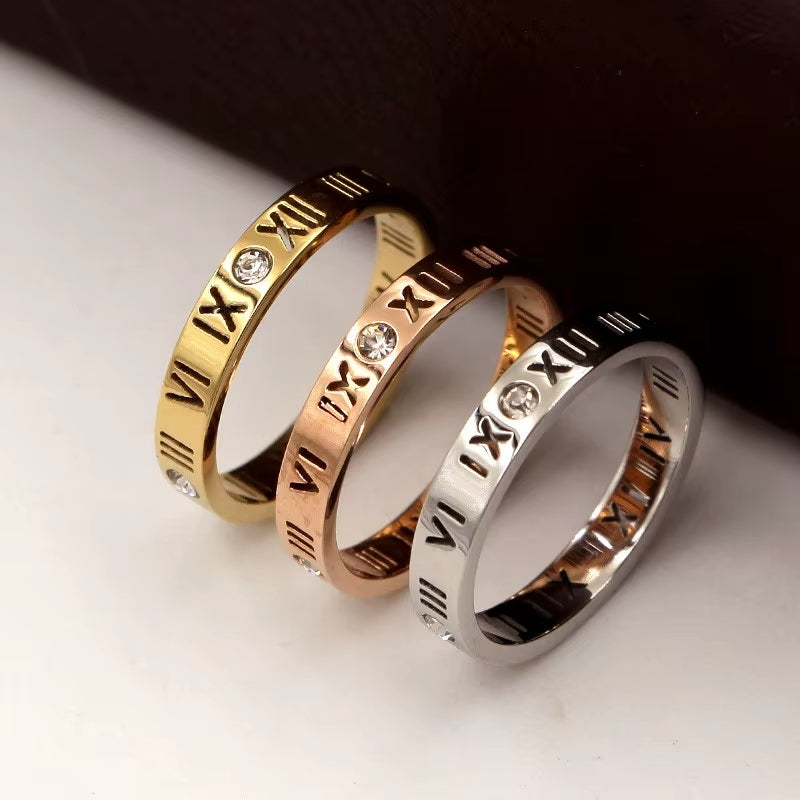 Sofia Roman Numeral Ring
