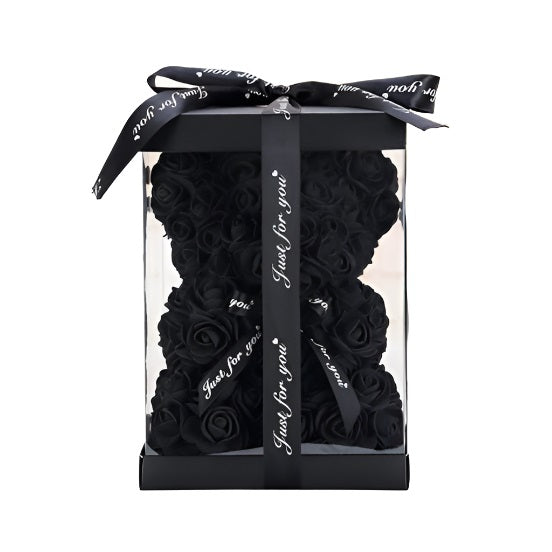 (*Autumn Sale*) Luxury Rose Bear With Gift Box 20cm
