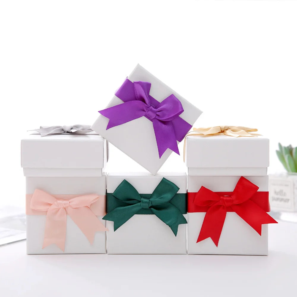 Jewellery Gift Box With Silk Ribbon