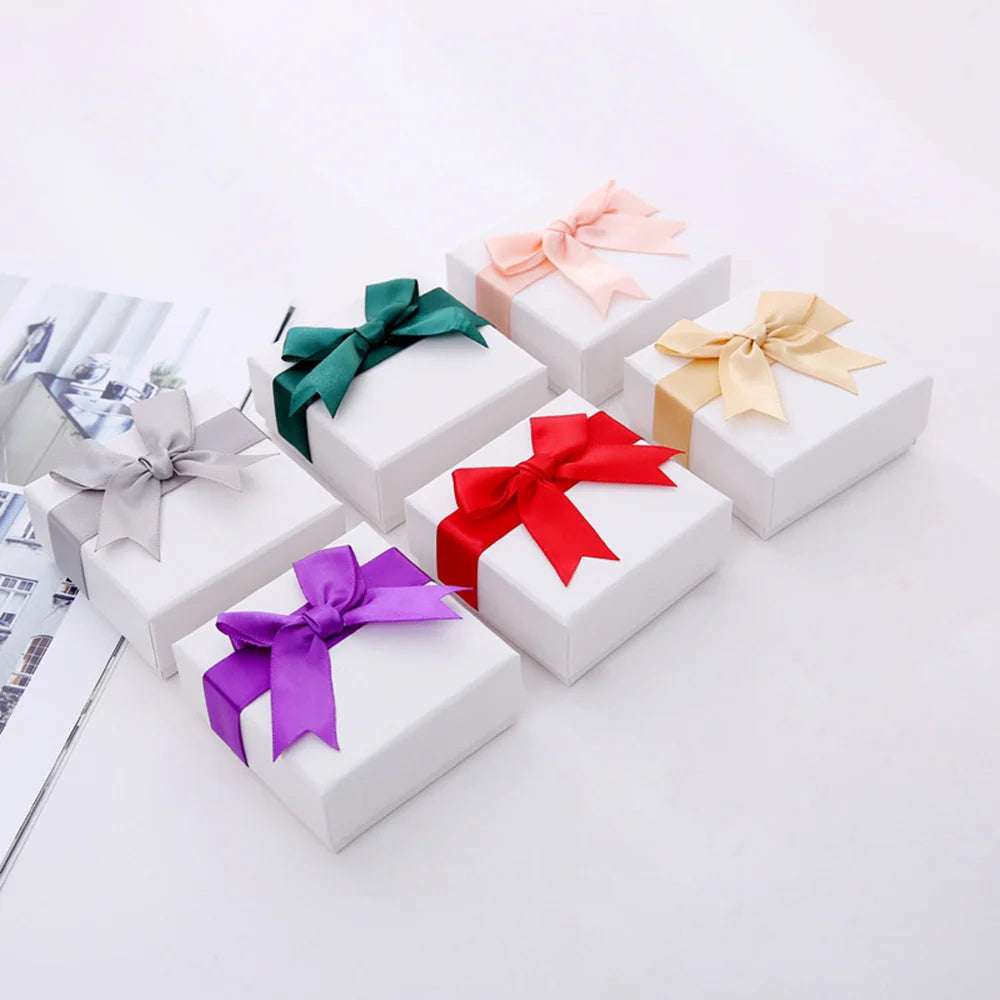 Jewellery Gift Box With Silk Ribbon