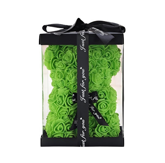 (*Autumn Sale*) Luxury Rose Bear With Gift Box 20cm