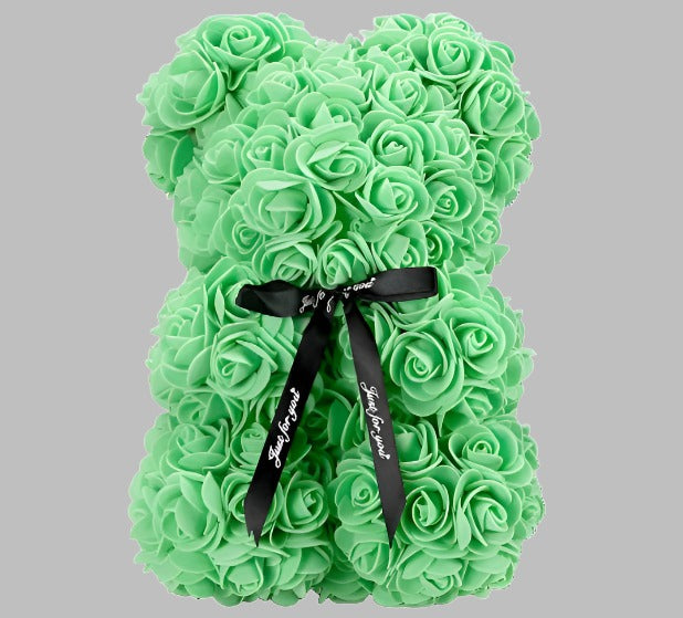 (*Autumn Sale*) Luxury Rose Bear With Gift Box 20cm