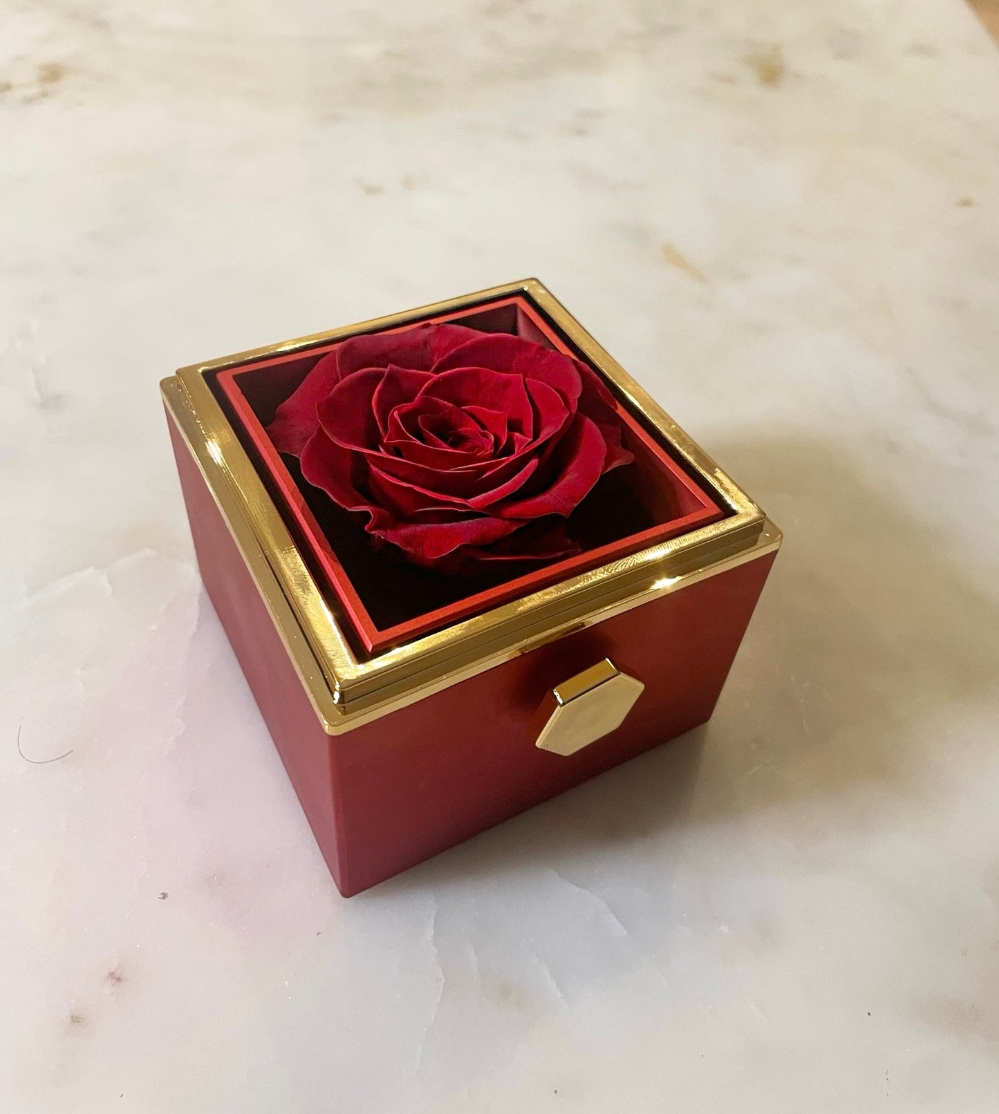 (*Autumn Sale*) Eternal Rose Box Set W/ Engraved Necklace & Eternal Rose