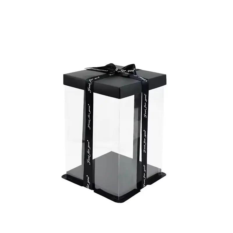 Transparent Gift Boxes With RibbonĀ