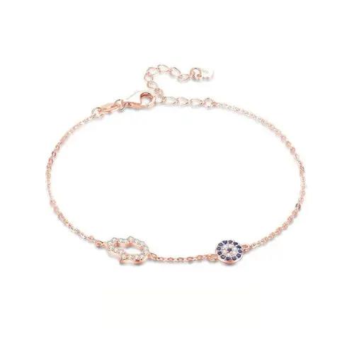 Hamsa Hand Evil Eye Bracelet