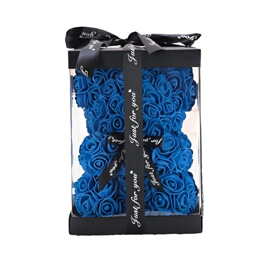 (*Autumn Sale*) Luxury Rose Bear With Gift Box 20cm