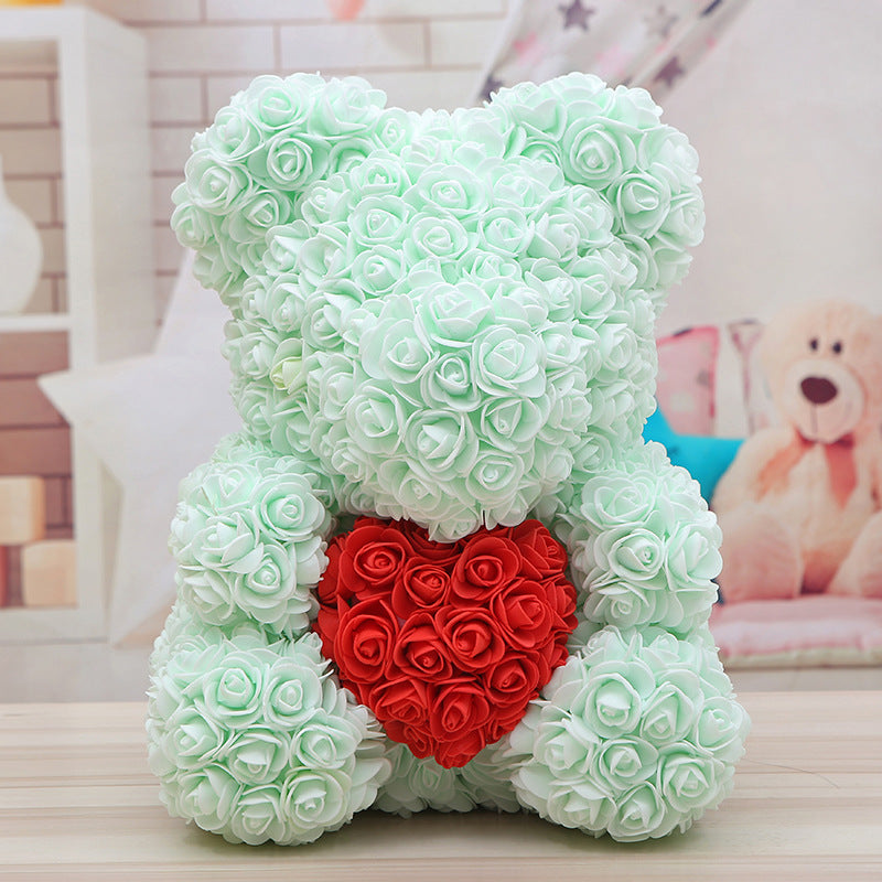 (*Autumn Sale*) Luxury Rose Bear With Heart 40cm