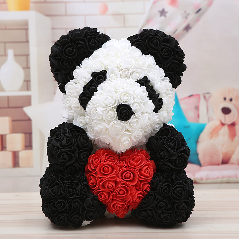 (*Autumn Sale*) Luxury Rose Bear With Heart 40cm