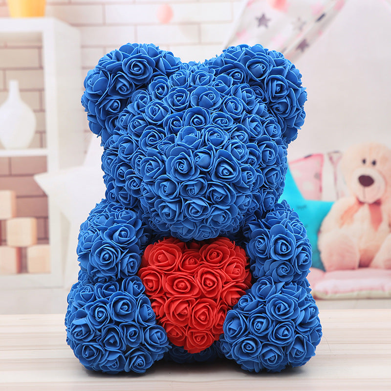 (*Autumn Sale*) Luxury Rose Bear With Heart 40cm
