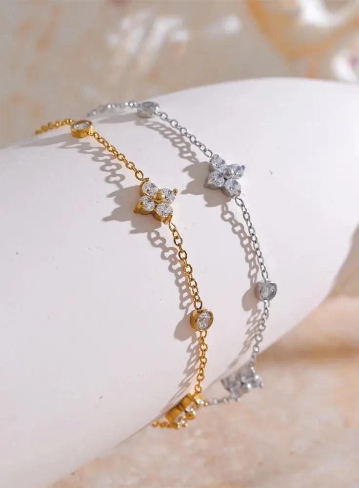 (*Autumn Sale*) Eternal Flower Bezel Bracelet 