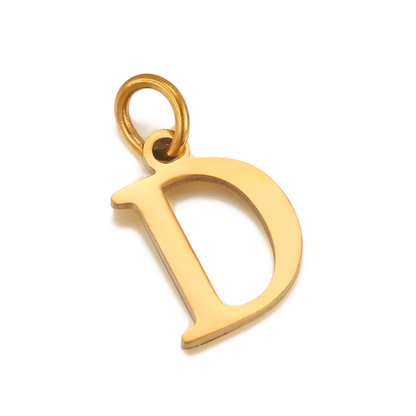 Initial pendant (Gold)