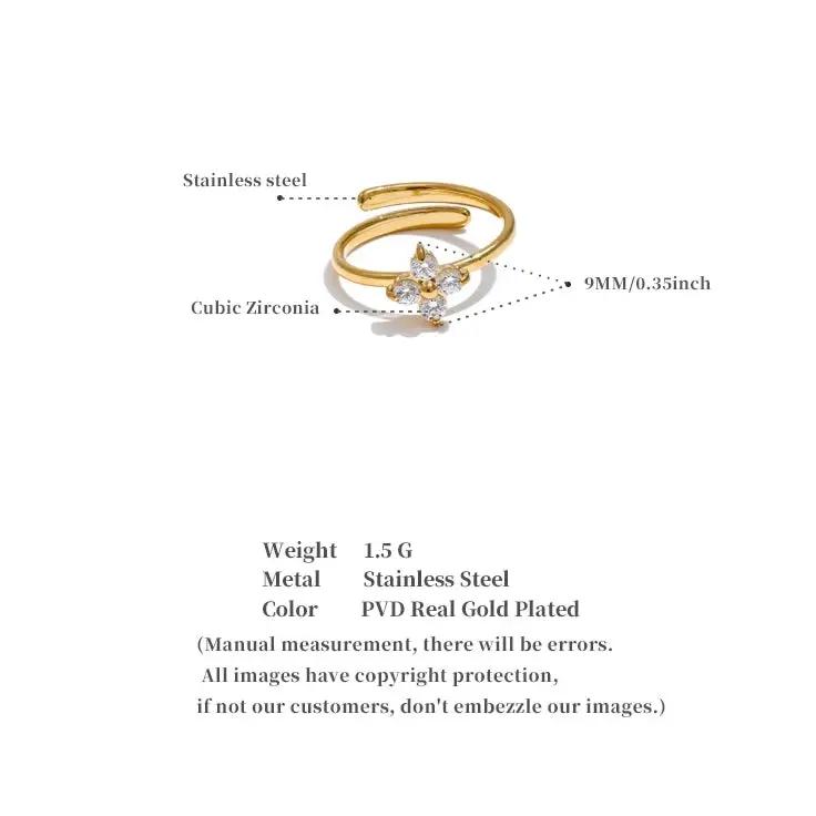 (*Autumn Sale*) Eternal Flower Bezel Ring 