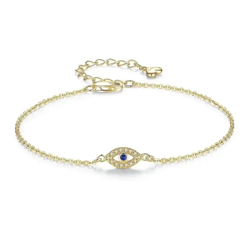 Evil Eye Bracelet (Gold)