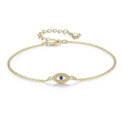 Evil Eye Bracelet (Gold)