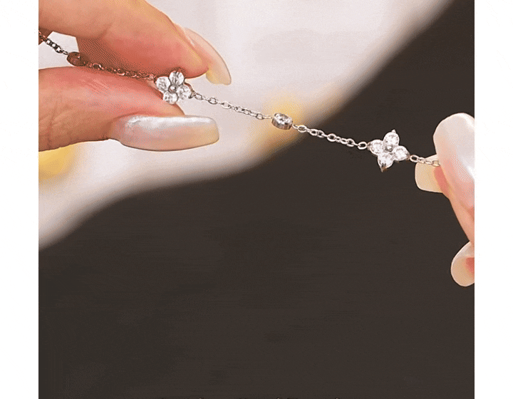 (*Autumn Sale*) Eternal Flower Bezel Bracelet 