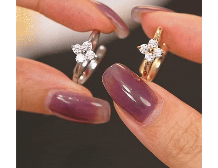 (*Autumn Sale*) Eternal Flower Bezel Ring 